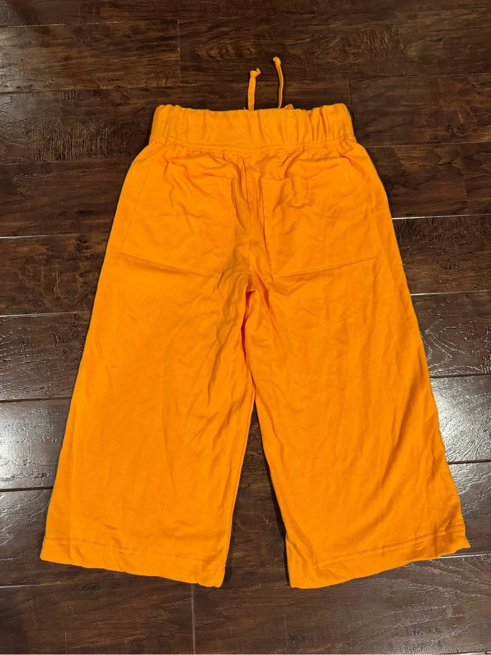 NWOT Free People Beach Orange Essential Gaucho Pants